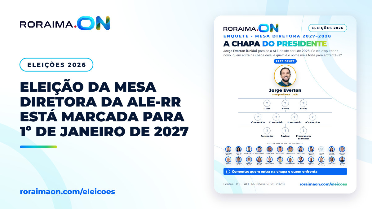 Arte gráfica com a foto de Jorge Everton e a lista dos 24 deputados estaduais eleitos para o próximo mandato.