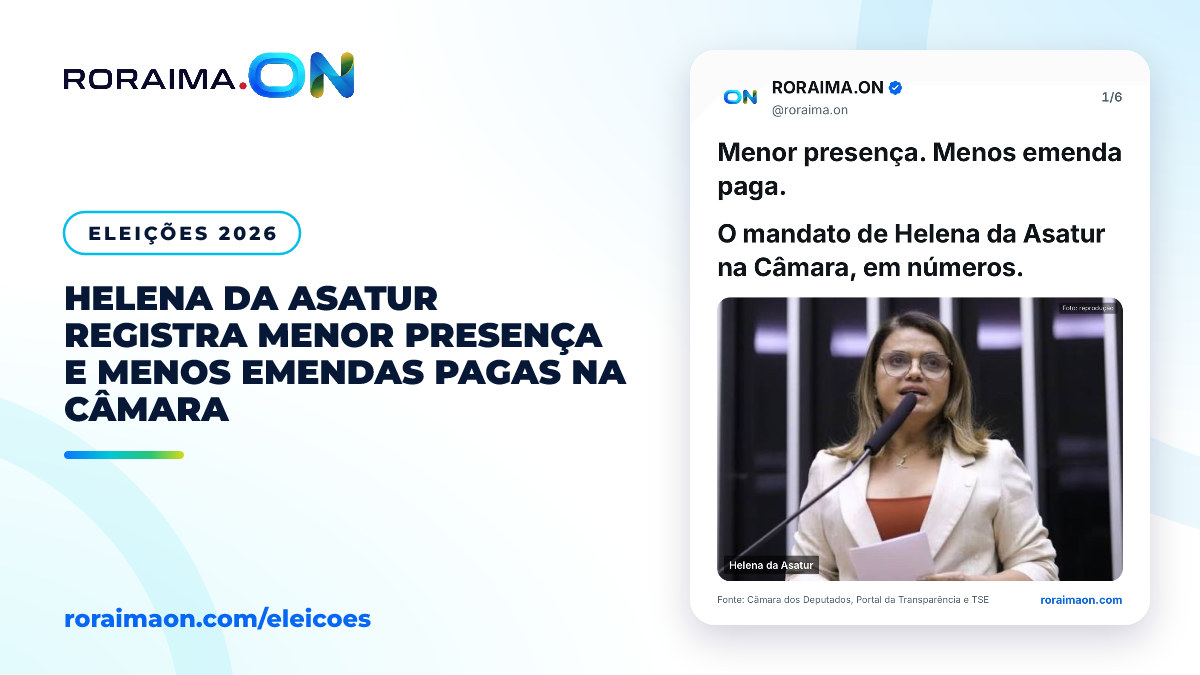 Arte gráfica com foto da deputada Helena da Asatur e dados sobre seu desempenho parlamentar na Câmara dos Deputados.