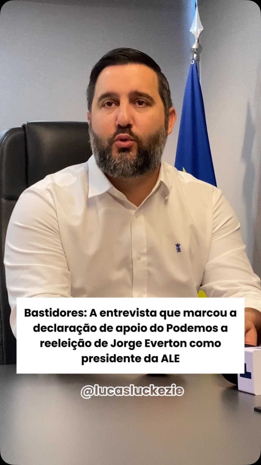 Jorge Everton em reunião com deputados estaduais para discutir apoio político na Assembleia Legislativa de Roraima